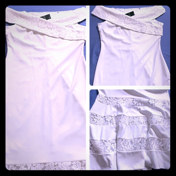 Lauren Ralph Lauren Off Shoulder Long Gown - Picture 6 of 13